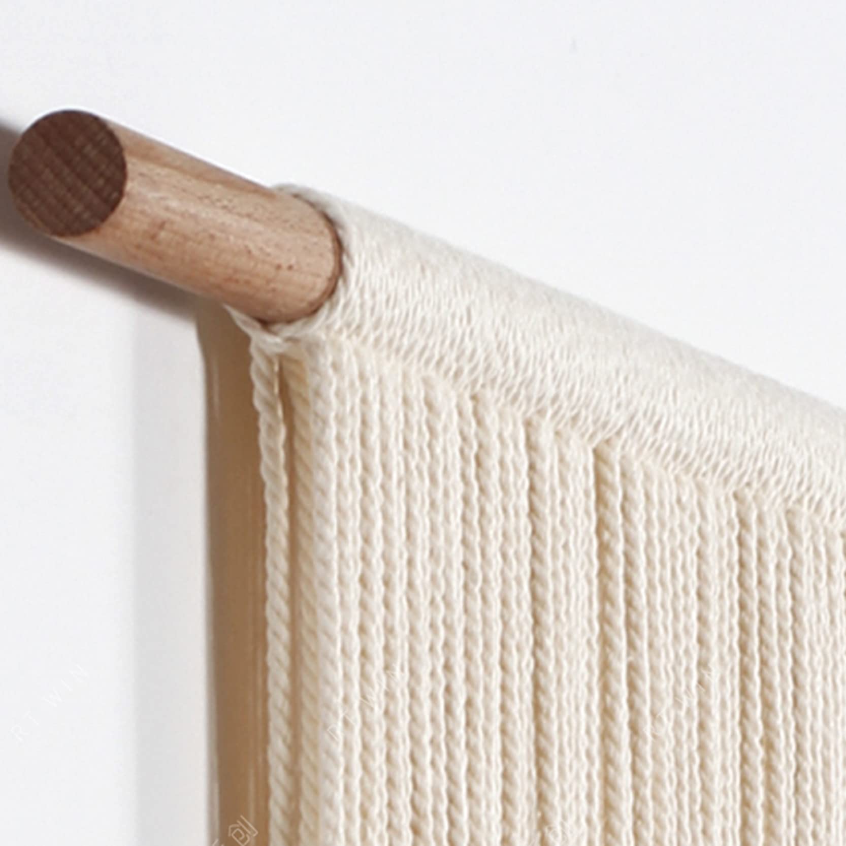 ZNKZJ Handgemachte Makramee Wandbehang Wandteppich Boho Dekor ，Makramee Wandteppiche Baumwollseil gewebte gefärbte Wandteppich Kunst Home Decor Hintergrundgemälde,A-80 x 120 cm