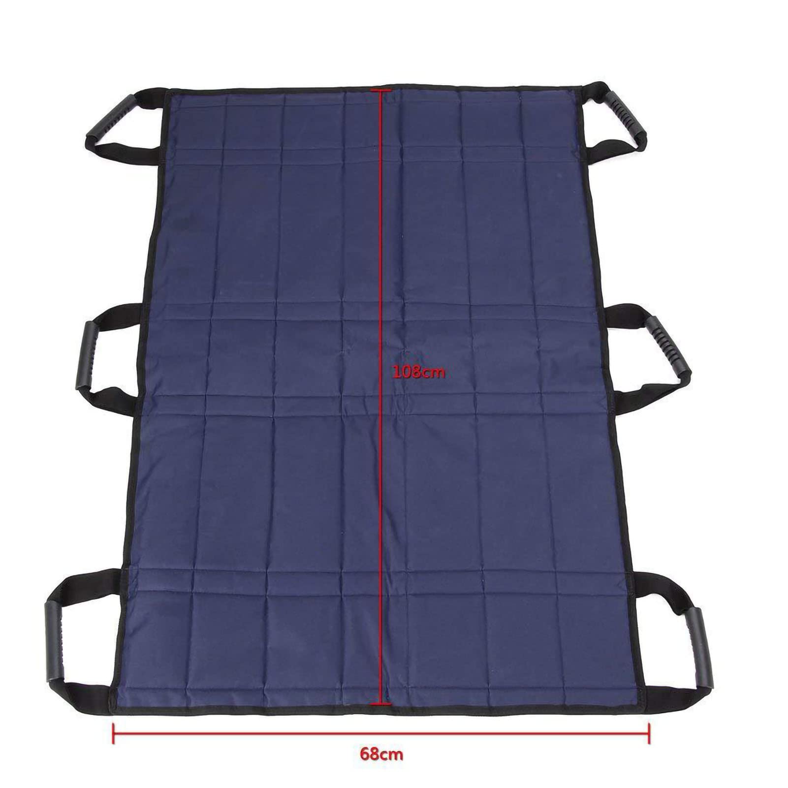 Almohadilla De Cama De Posicionamiento Con Asas Reforzadas, Sábana De Transferencia Impermeable Almohadilla De Cama Manta De Transferencia Larga Almohadilla De Elevación Para Girar, Levantar Y Desliza