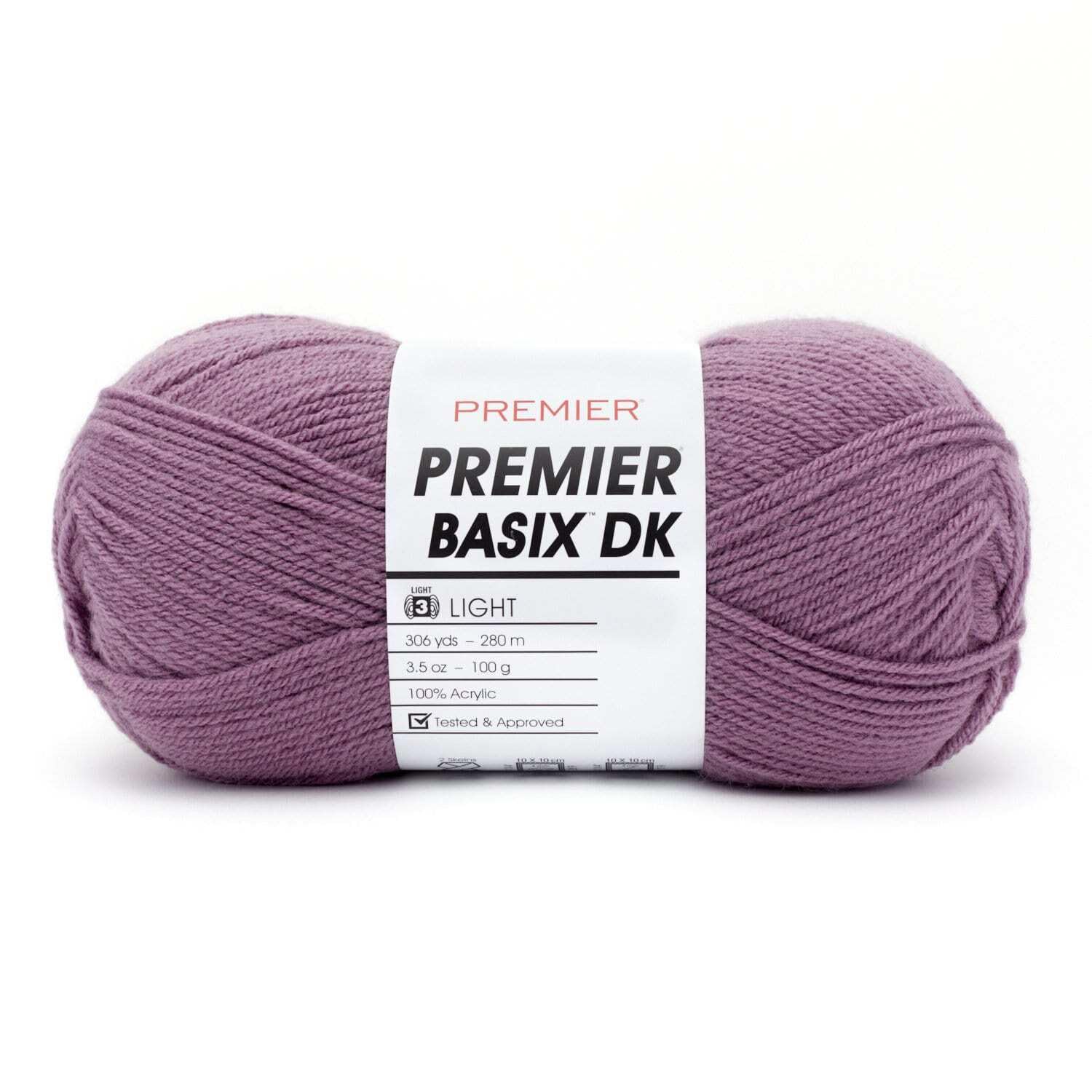 Premier Yarns Basix DK Yarn-Orchid