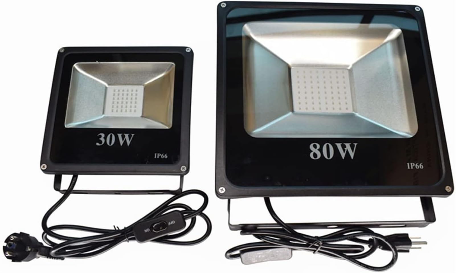 Solarleuchten für den Außenbereich, IP66 Schwarzlicht-Leuchtmittel, leuchten für Geburtstag, Hochzeit, Bühnenbeleuchtung für Garten, Hinterhof, Garage, Eingang (30 W)
