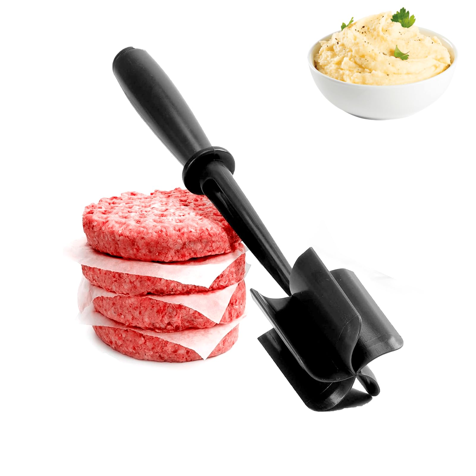 Meat Masher, Meat Chopper, Mince Masher, Potato Masher - Image 4