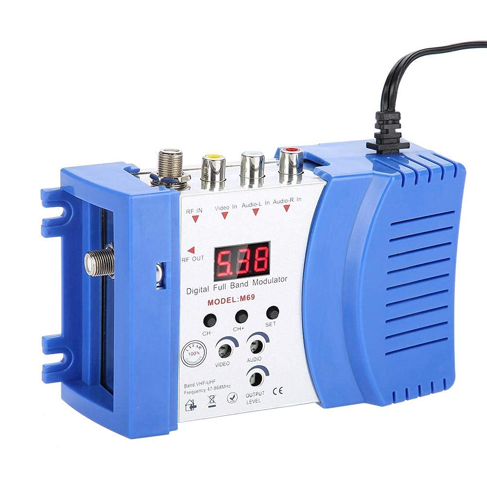 Bewinner Modulatore RF Digitale Universale Compatto Convertitore di Segnale TV