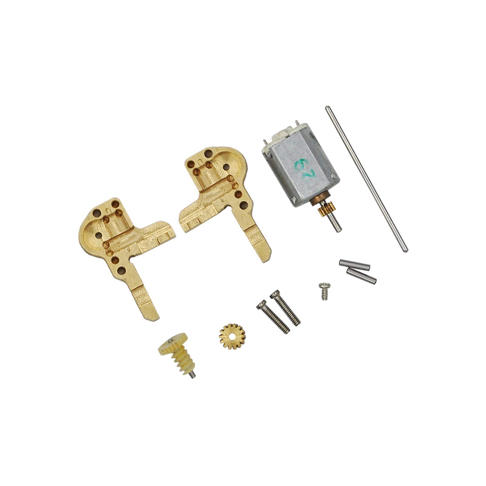 KBREE 1/87 Das87A02 Gear Box con Pezzi di Ricambio Motore Adatto per Pezzi di Ricambio per Auto RC