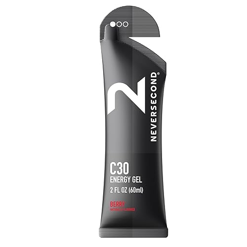 Miniatura 9 de Neversecond Gel energético C30, nutrición e hidratación de rendimiento, gel energético Never2 para ultra triatlones, ciclismo y maratones