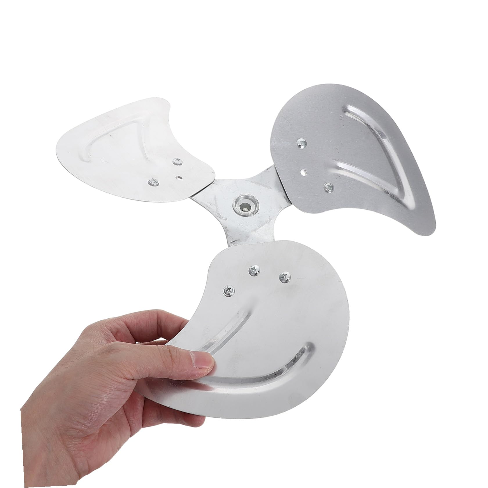 Levemolo Pale di Ricambio per Ventilatore Industriale 12 Pollici con Foro Interno da 8mm in Lega di Alluminio e Ferro, Compatibili e Facili da Installare per Vacanze Estive in Ambienti