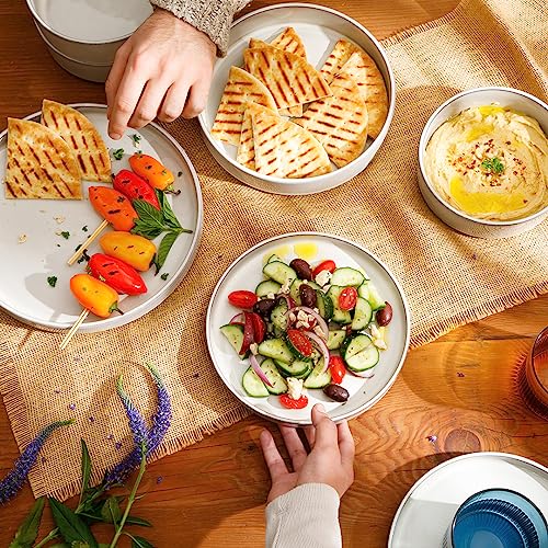 Oprahs-Favorite-Things-Santorini-Mist-Double-Bowl-Terracotta-Reactive-Glaze-Plates-and-Bowls-Dinnerware-Set-Moonstone-White-Service-for-Four-16pcs