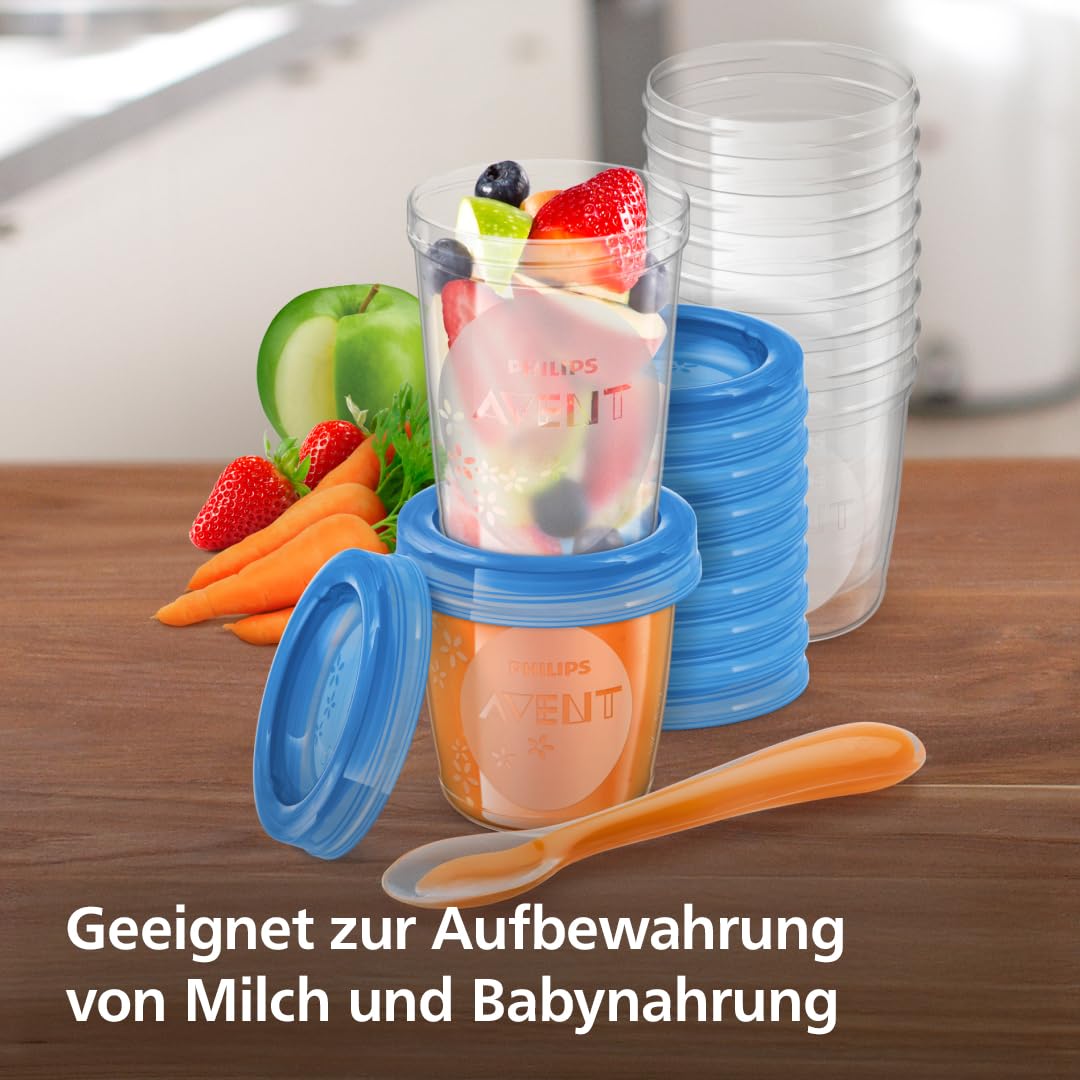 AVENT Nahrungs-Mehrwegbecher (Modell SCF721/20) Baby