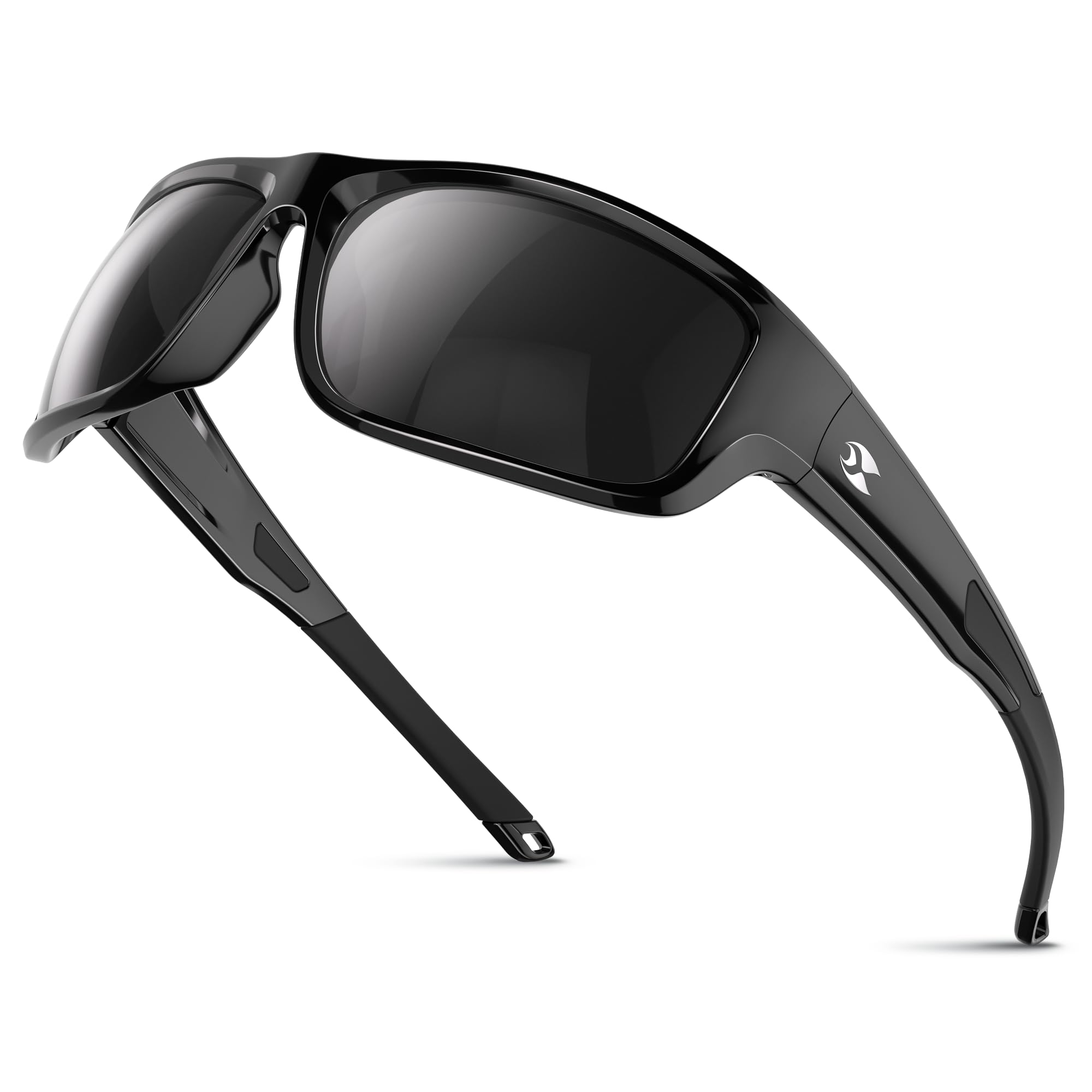 suoso Sports Polarized Sunglasses for Men Women UV400 Protection Wrap Around Sun Glasses for Fishing Golf Running Driving