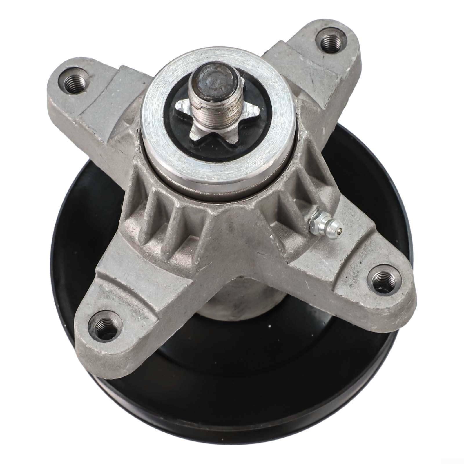 Eje de cubierta de cortacésped para 918-04125c 918-04125b 918-04126 618-04126 Gt2100, pieza de repuesto de metal con construcción robusta para una fácil instalación