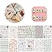Produktbild 12 Blatt Nagelaufkleber Nail Art Dekoration 3D Nagelsticker Selbstklebend Nail Art Sticker Abziehbild Dekorationen, für DIY Nagel Kunst Dekoration für Fingernägel und Zehennägel
