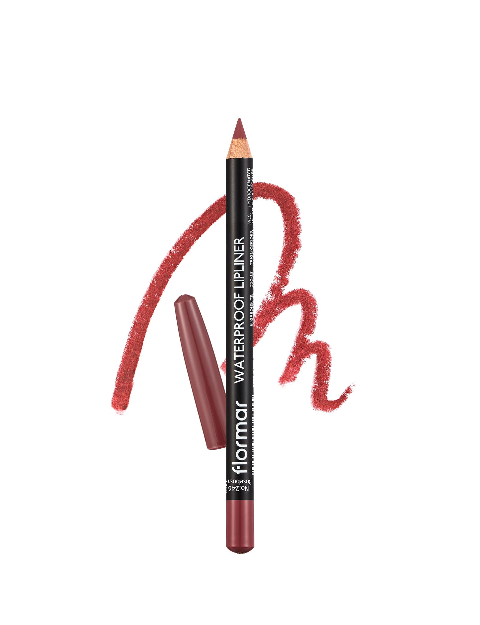 Flormar Waterproof Lipliner, 246 Rosebush