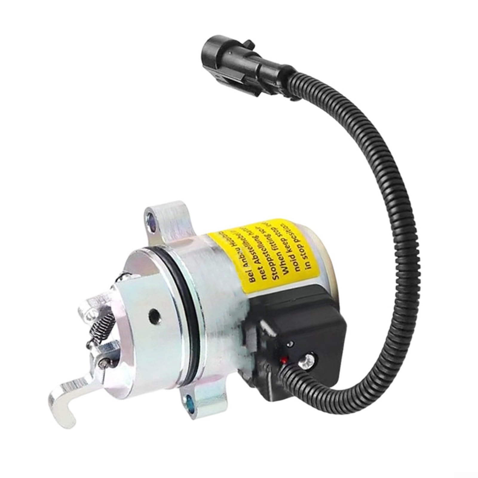 Válvula solenoide de corte de combustible de motor de 12 V para reemplazo de Deutz F2L2011 Bf3L201 Bx101959, control de flujo confiable para maquinaria industrial