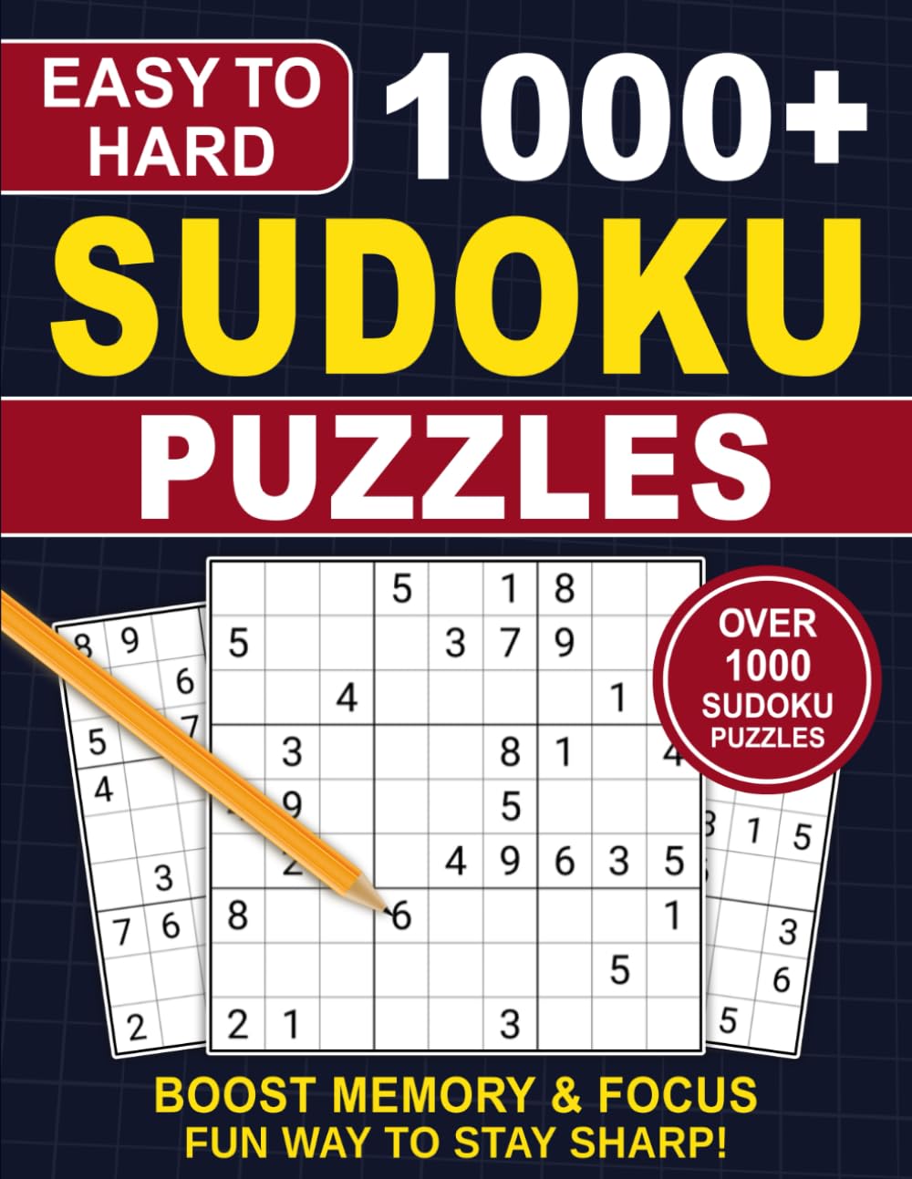 1000+ Sudoku Puzzles: Easy to Hard