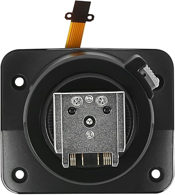 Godox V1S V860IIIS Hot Shoe Mounting Foot, Flash Accessories for Godox V1-S V860III-S Camera Speedlite Repair Parts (Metal Version)