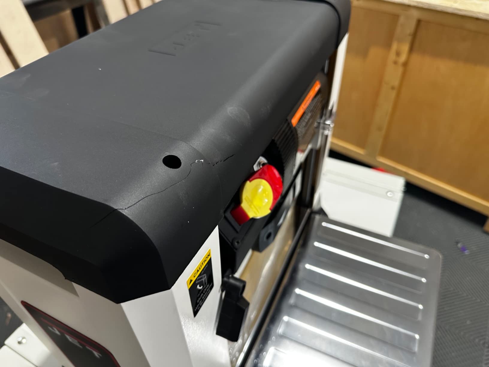 75/mo Finance JET JWP13BT, 13Inch Benchtop Planer, Helical Head, 18/26 FPM, 1Ph 120V