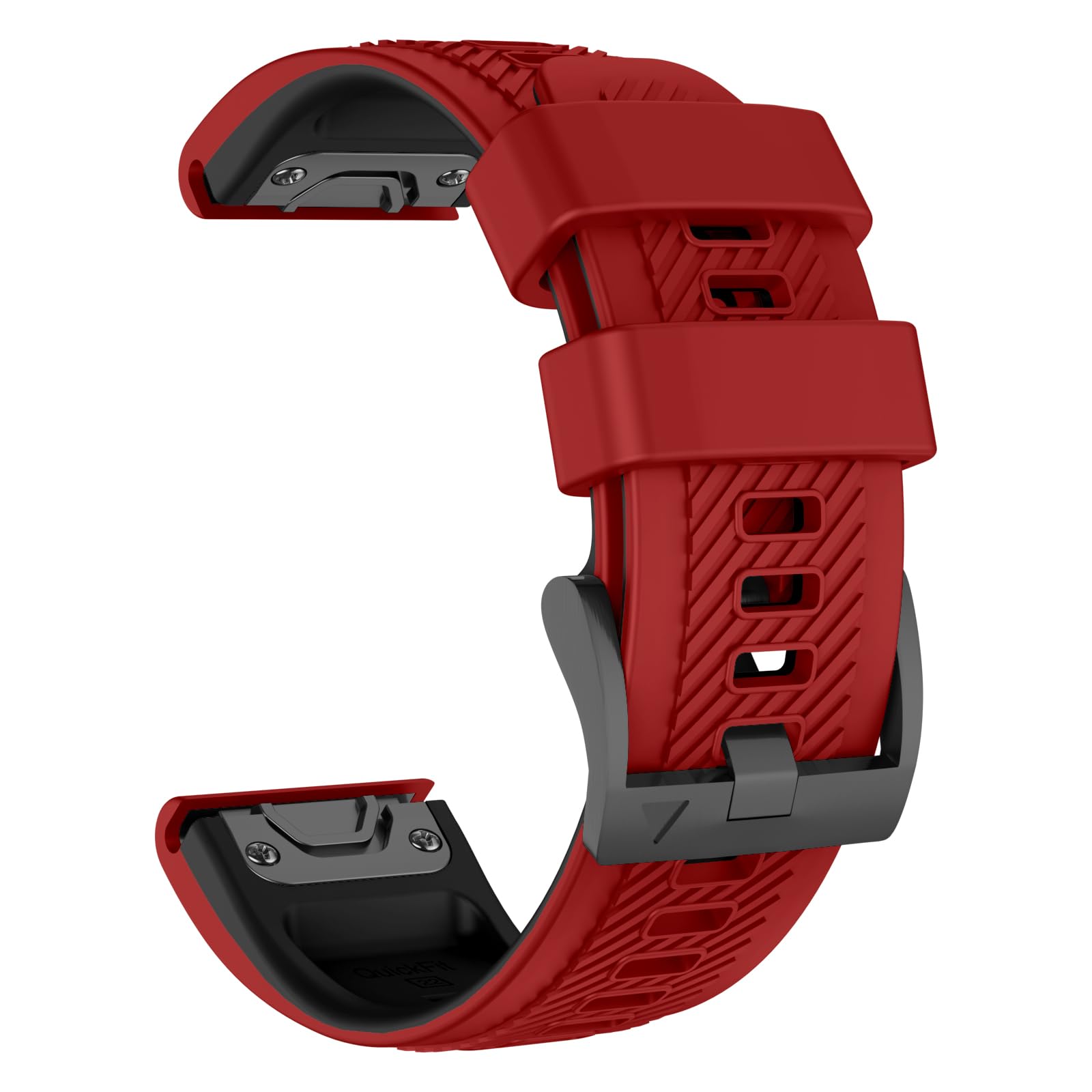 MYSNBKN Watch Strap for Fenix 5/Fenix 5 Plus/Fenix 6/Fenix 6 Pro/Fenix 7/Fenix 7 Pro/Fenix 8 47mm/Fenix Epix/Epix Pro 47mm, Silicone QuickFit 22mm Replacement for Forerunner 965/955/945/935