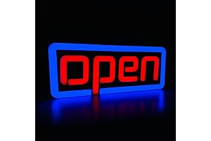 MaxLit Jumbo 30' x 13' Outdoor Open Sign