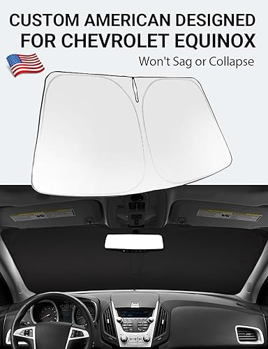 Vista 902 de Proadsy Parasol para parabrisas para BMW X1 F48 2016-2022 de 4 capas plegable, protector de parasol frontal que bloquea los rayos UV y mantiene