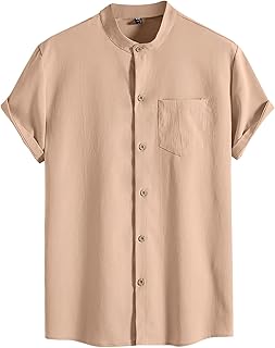 Hawaiian Shirts for Men Cotton XL Loud Regular Fit Shirts Summer Autumn Shirts for Men Oversized Baggy Casual Shirts Tee Shirts for Men Cotton Linen Formal Shirts Tee Tops for Men Office Long/sho