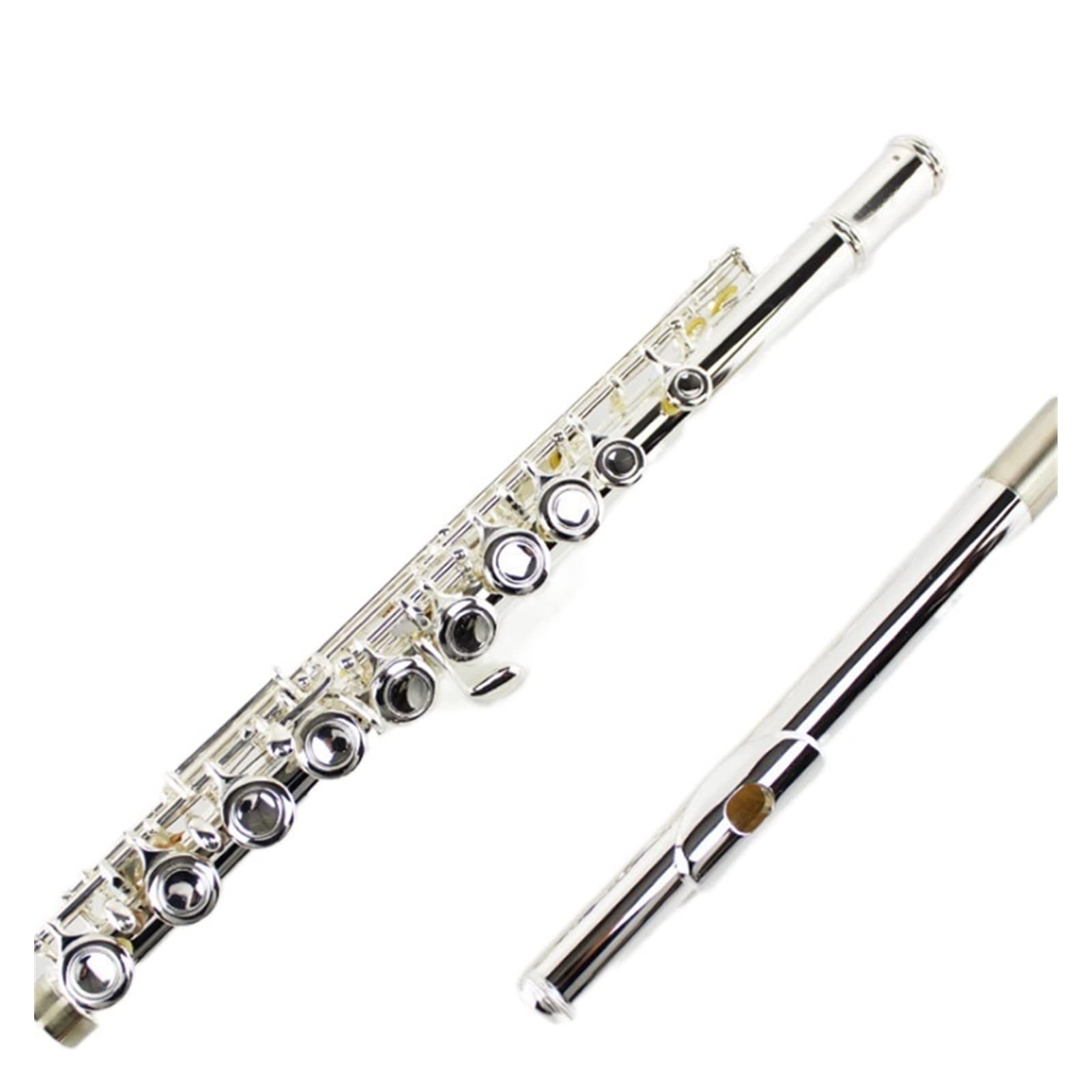 Zilver met gouden asring met hars | verticale strepen