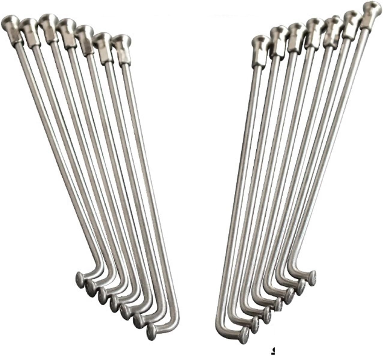 36Pcs Stainless Steel 14G Fit for Bicycle Spokes Road Mountain Bike Cycle 236/246/248/250/255/258/261/263/265mm Nipples Accessories