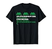 99 Little Bugs In My Code Funny IT Programming Song Pun T-Shirt