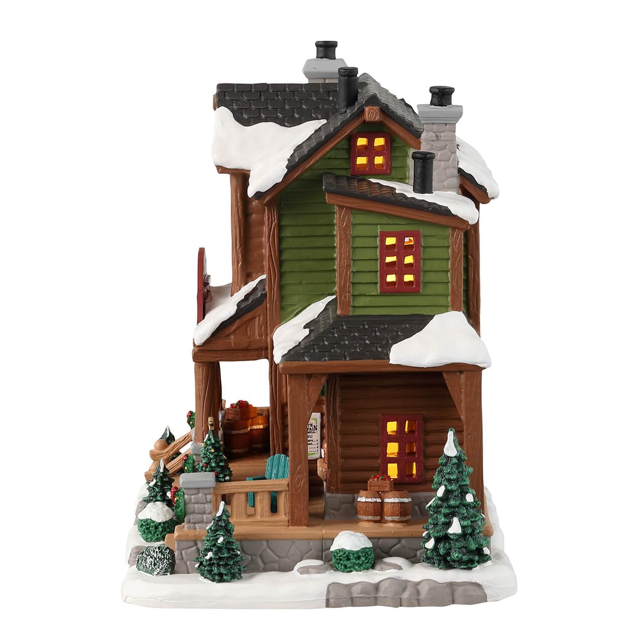 Lemax 35071 Vail Village Lighted Building: White Mountain Cider Mill