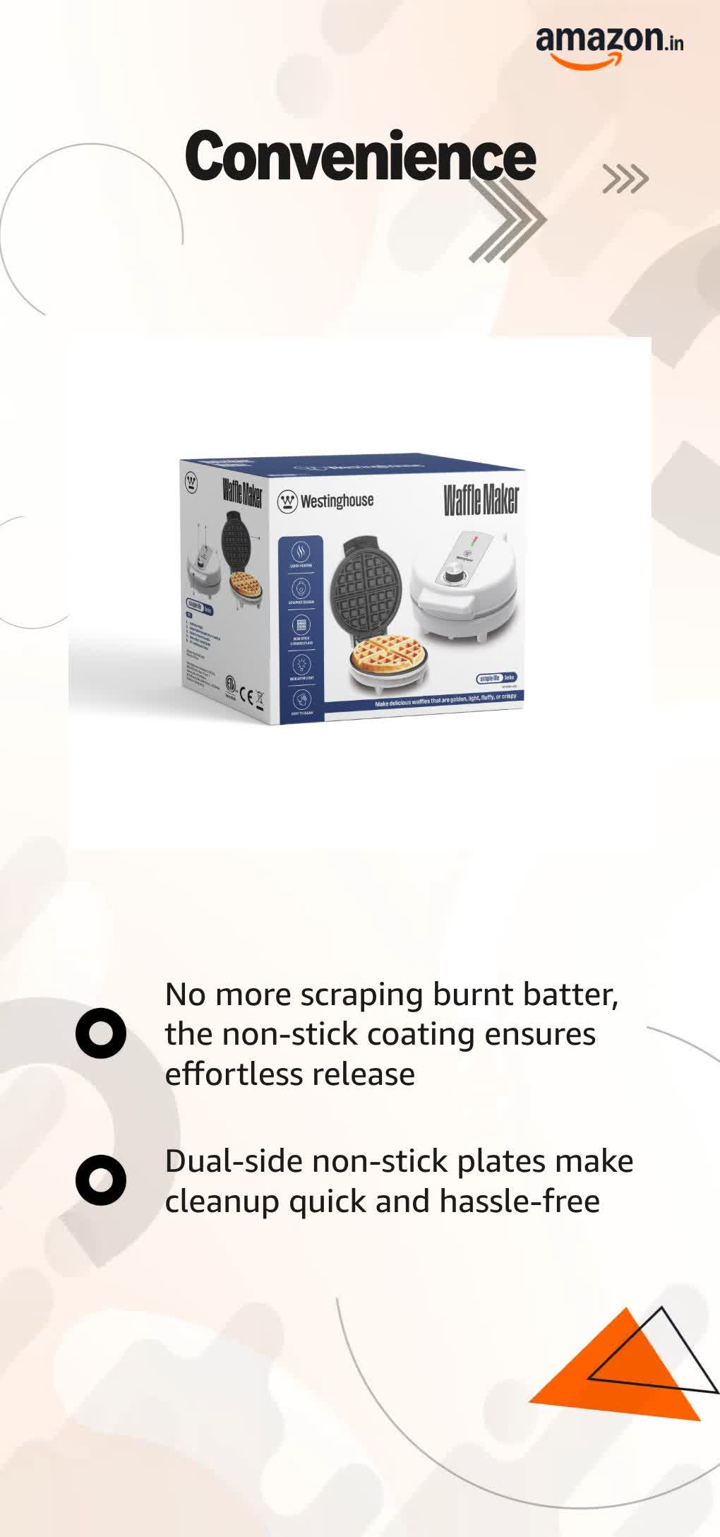 Live Electrical Sticker Watch Westinghouse Electric Waffle Maker on Amazon Live