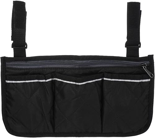 PATIKIL Organizador de reposabrazos para silla, impermeable, para silla de playa, bolsa de almacenamiento para colgar reposabrazos, revista, bolsa