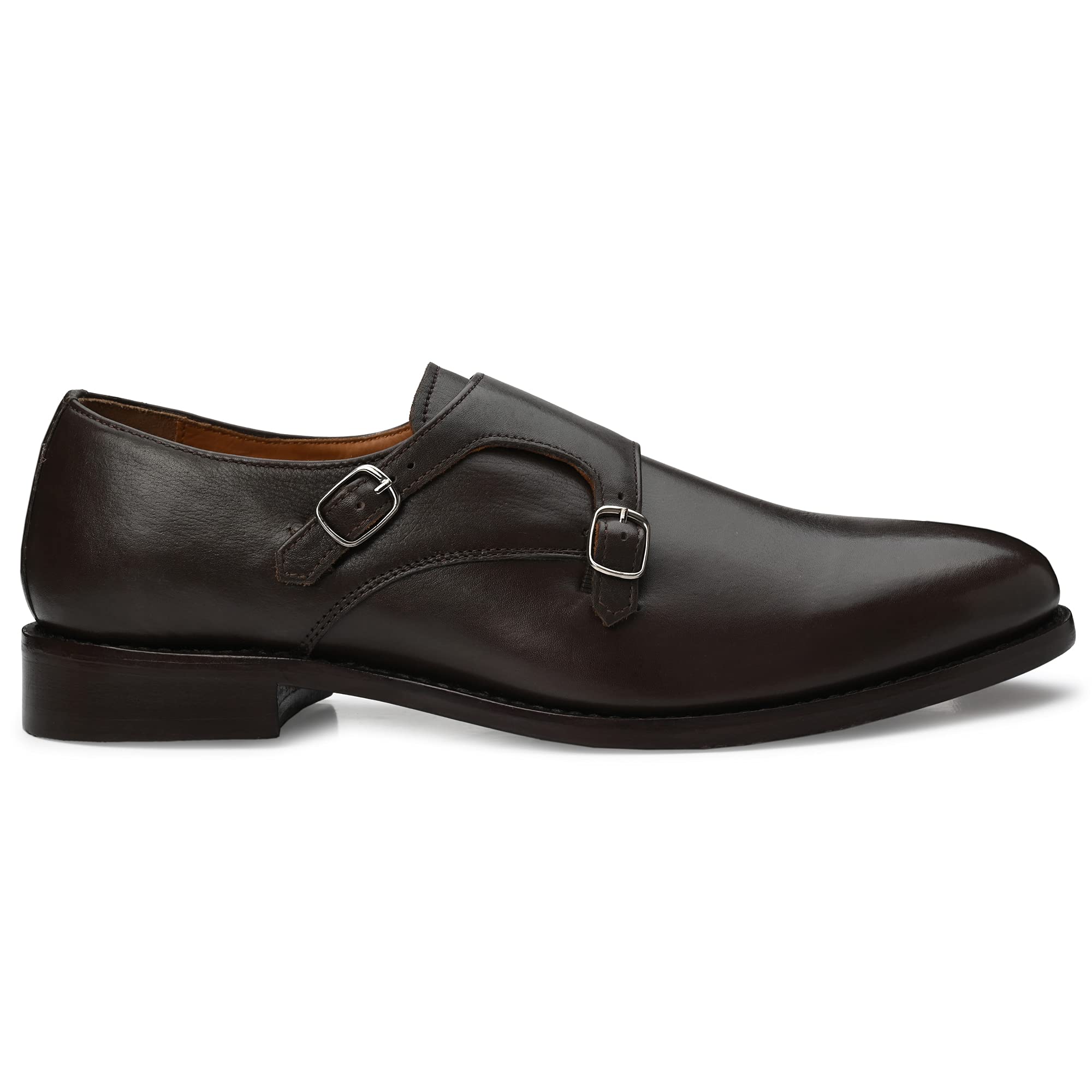 Legwork Monkstrap Kurt Antique Italian Leather Dress Shoe Goodyear Welted (Numeric_6) Brown (B099K7RLQC) Amazon Price History, Amazon Price Tracker