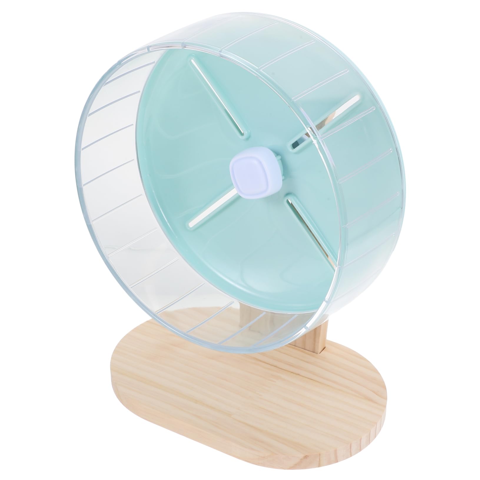 WOONEKY Roue Silencieuse pour Hamster Rat Et Chinchilla Compacte Et Décorative pour Cage Animaux De Compagnie