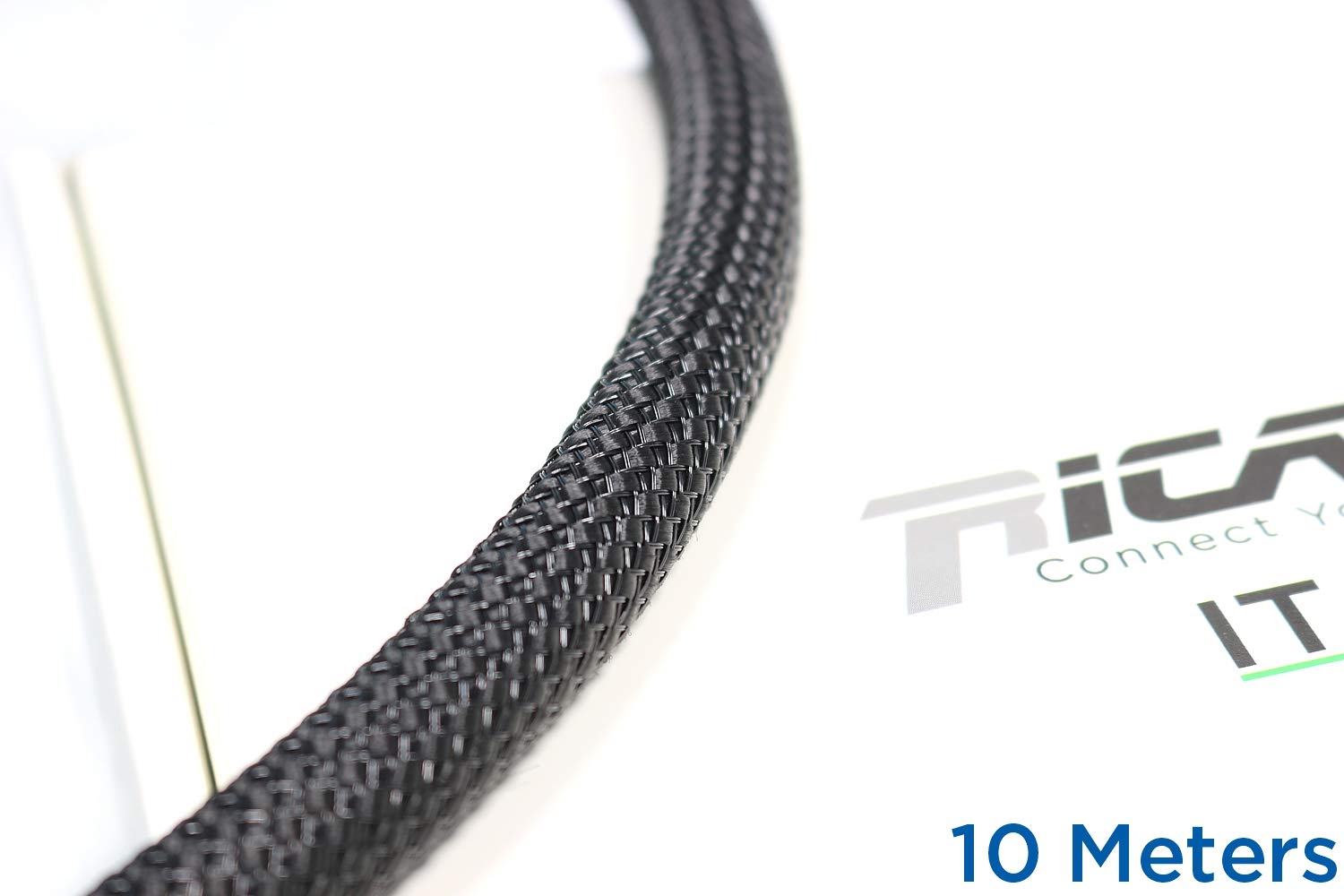 Ricable Custom BB13/10 - Nero/Nero 10 mt - Guaina Calza x Cavo 10-16 mm
