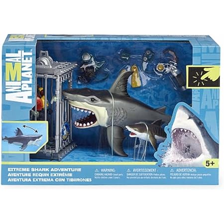 Amazon Shark Attack Figure Playset By Animal Planet フィギュア ドール 通販