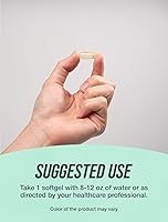 Vista 4 de BulkSupplements. com Marine Collagen Softgels - Suplemento de colágeno, colágeno para mujeres y hombres, 150 mg de colágeno, sin gluten, 1 cápsula