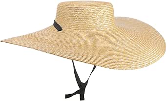 Lierys Giant Straw Hat with XXL Brim Women Nature One Size at Amazon