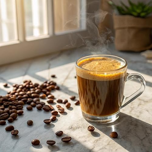 Miniatura 656 de Fresh Roasted Coffee, Agua suiza mexicana orgánica, media caf, Kosher, compatible con K-Cup, 24 cápsulas