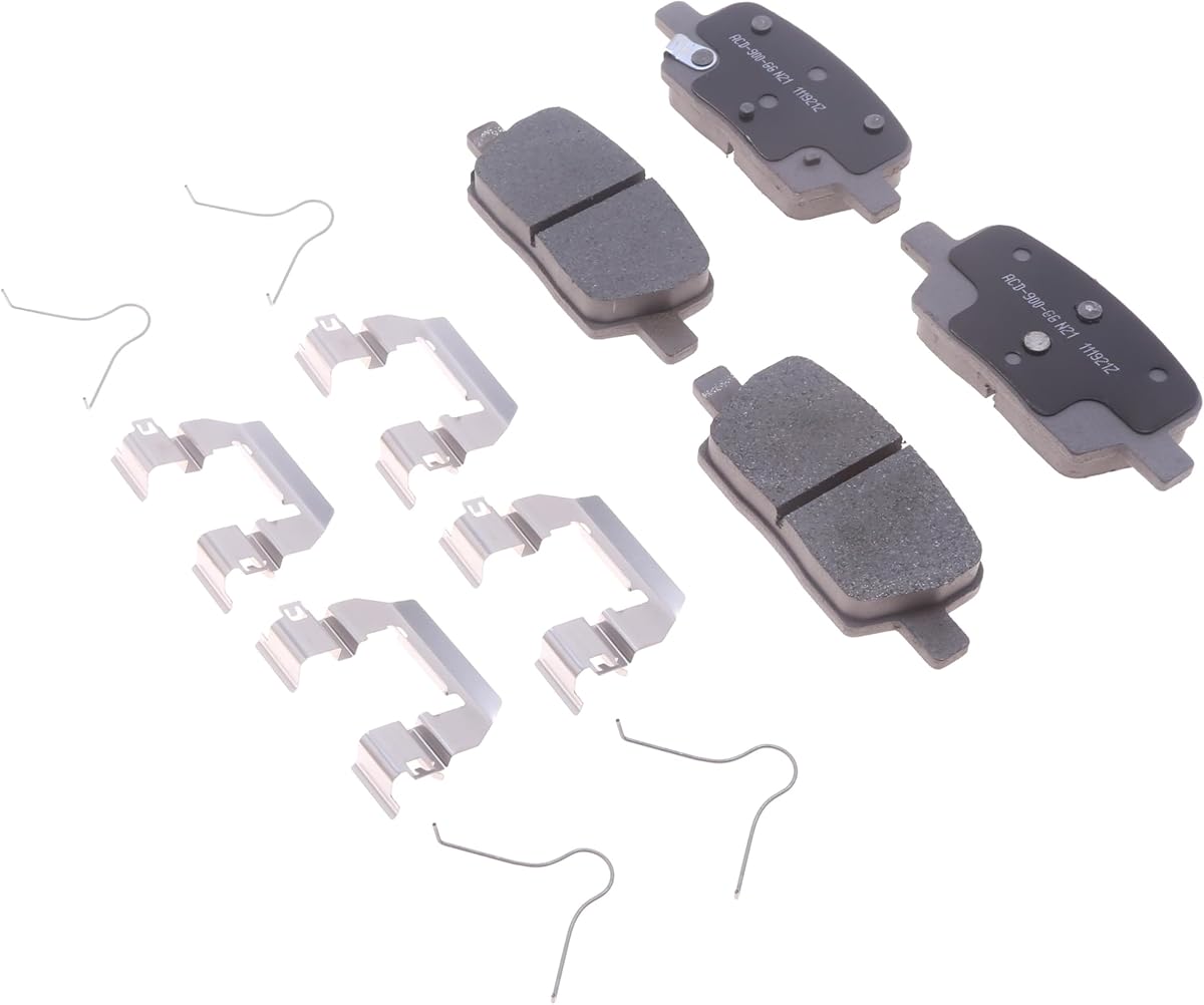 ACDelco Silver 14D1914CHF1 (19431146) Ceramic Rear Disc Brake Pad Set
