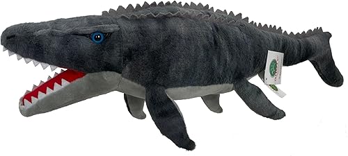 Adore - Juguete de peluche de dinosaurio Moby The Mosasaurus de 21 pulgadas