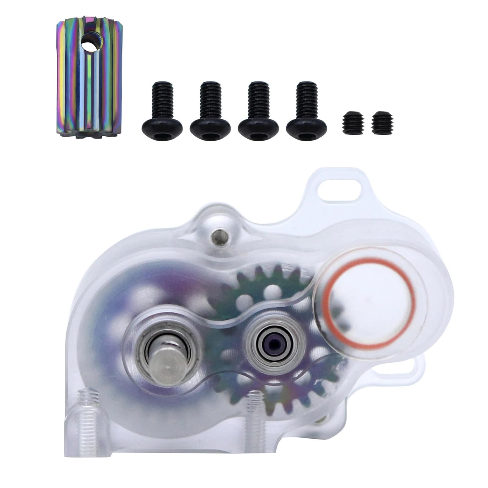 Accesorios de modificación de caja de cambios para coche radiocontrol 1/10 SCX10