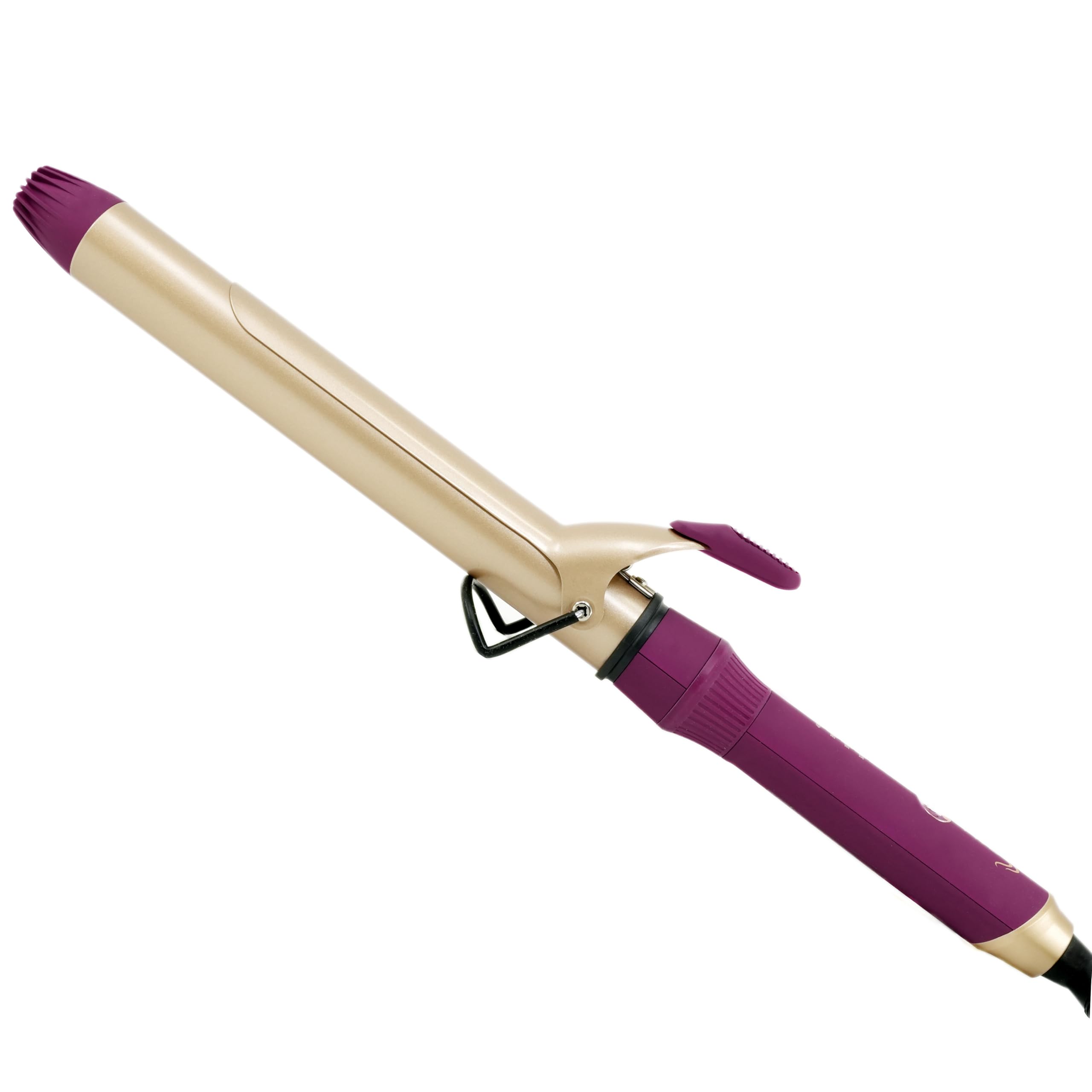 Mr Big Curling Iron Goddess XL Curling Iron - 9.5" Barrel, 1.25" Ceramic Triple-Plated, Dual Voltage, Multiple Heat Settings for All Hair Types,