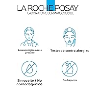 Vista 6 de La Roche-Posay Effaclar Adapalene Gel 0.1% Tratamiento para el acné, crema retinoide, gel medicamento para puntos negros y puntos blancos, sin