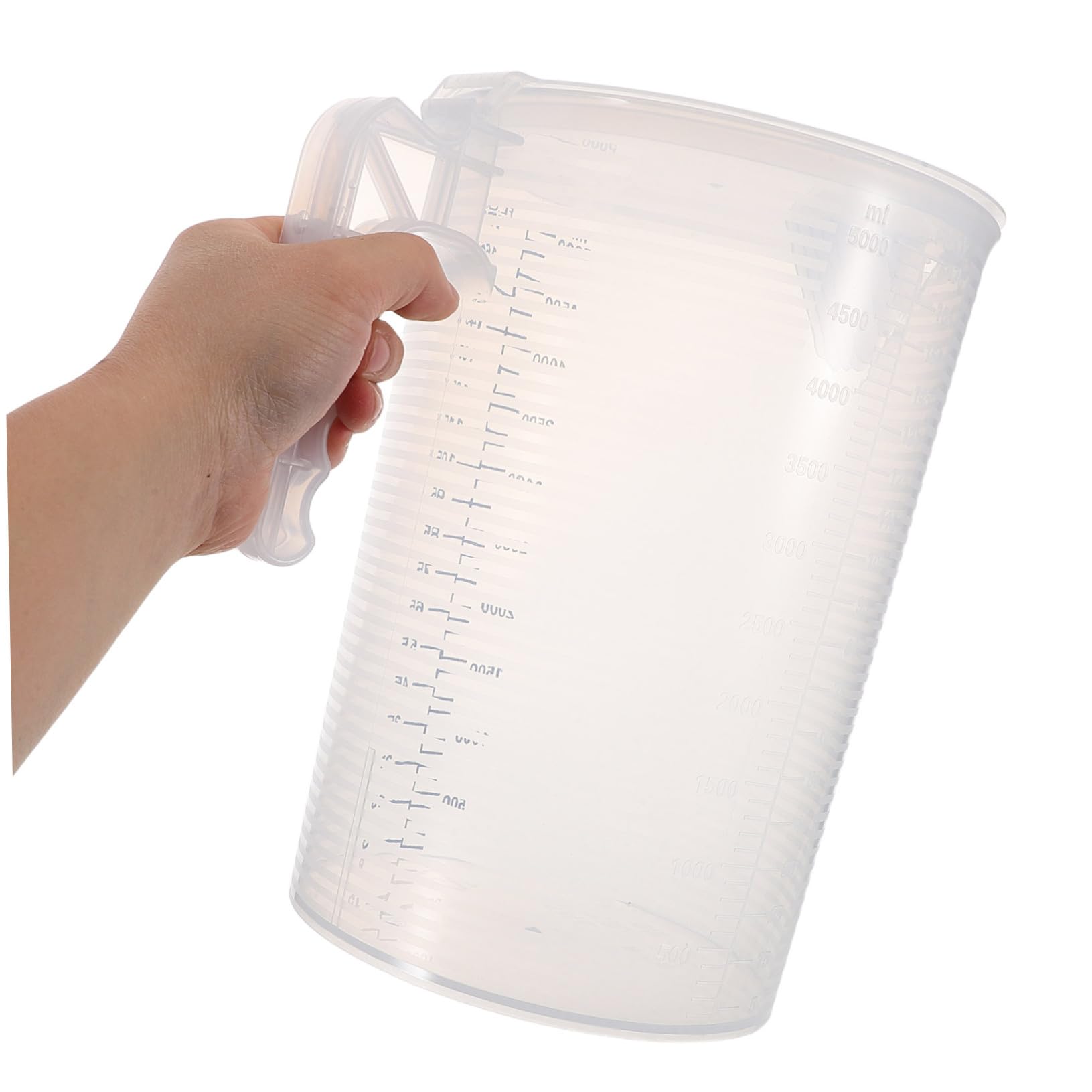 Pichet Mesureur en Plastique Pp 5 L avec Couvercle, Gradué