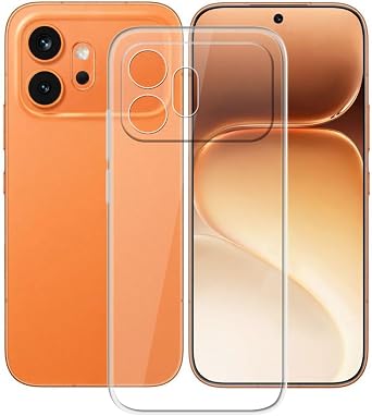 for Honor 600 VKJ-NX9 Case 6.57" Transparent Soft Silicone TPU Protection Shockproof Anti-Fall Shell Ultra-Thin Bumper Back Cover for - Transparent