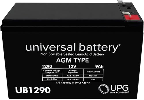 Miniatura 4 de Universal Power Group UB1290 Reemplazo para ParasystemsMinuteman PRO500E UPS Batería 12V 9AH