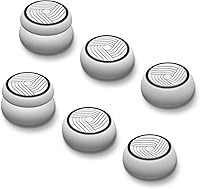 Vista 8 de Thumb Grips Caps Performance Joystick Cover Controller for CQC FPS Games, Compatible with PS5, PS4, Xbox Series X/S,Xbox One,Switch Pro,3Pairs(6pcs)