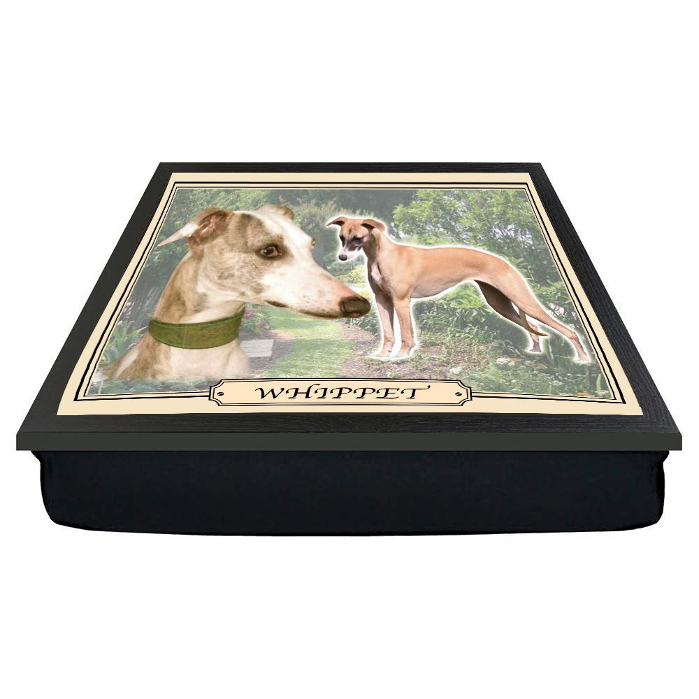 Personalised Gift Products Whippet Dog Breed Gift Lap Tray