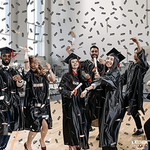 Katchon, Black Graduation Confetti 2023-1.8 Ounce | 2023 Confetti Graduation Black, Graduation Decorations Class Of 2023 | Black 2023 Confetti, Black Graduation Party Decorations 2023, Prom Decor #TOP1