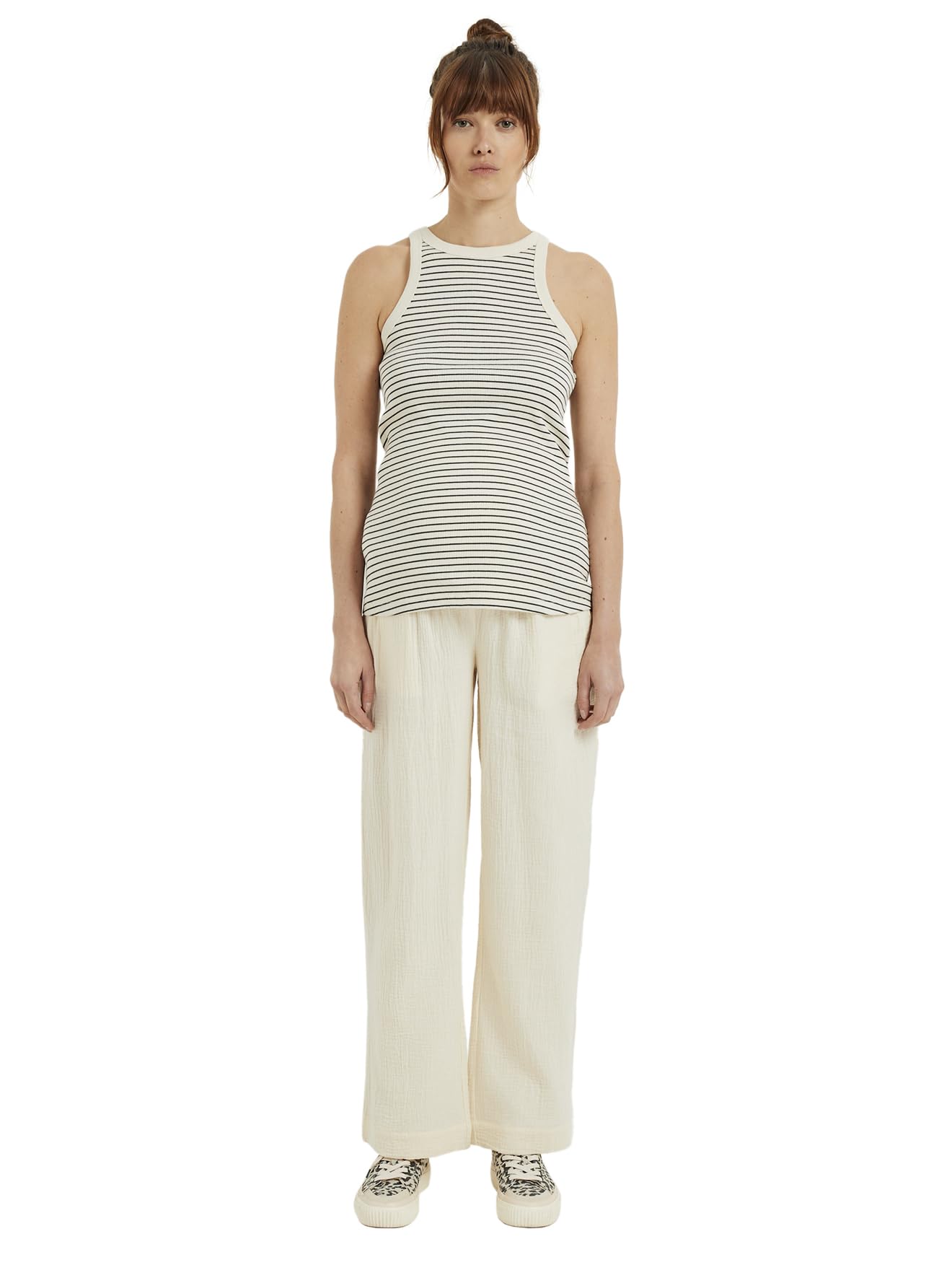 VERTBAUDET Pantalon de Grossesse Droit en Gaze de Coton