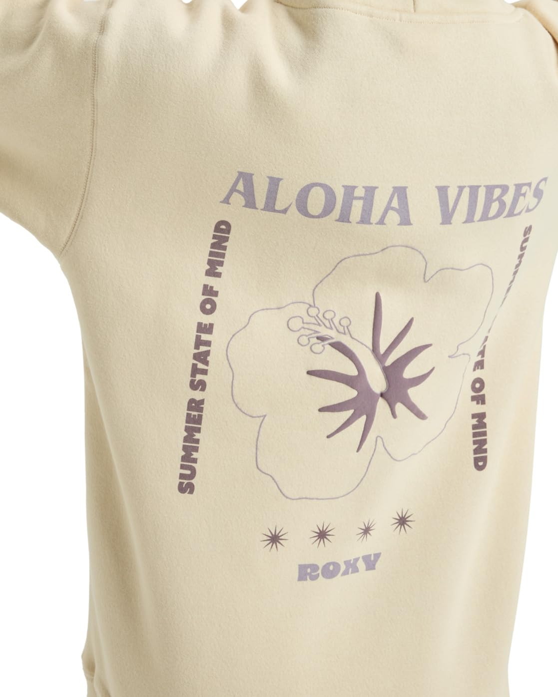Roxy Surf Stoked Hoodie Brushed Vt Suéter pulóver Mujer (Pack de 1)