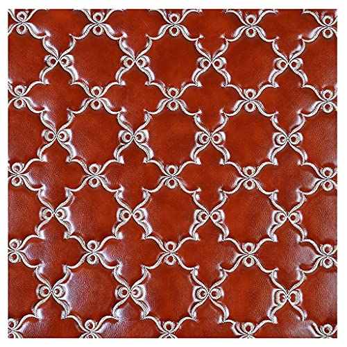 Tissu simili cuir Red6 pour rénover facilement un canapé usé ou un siège auto